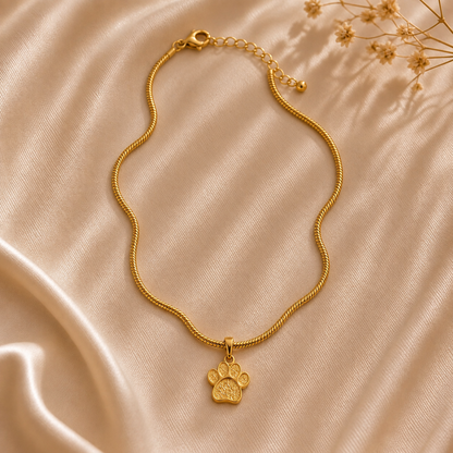 Collar Huella Eterna - Acabado Dorado Premium