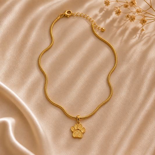 Collar Huella Eterna - Acabado Dorado Premium
