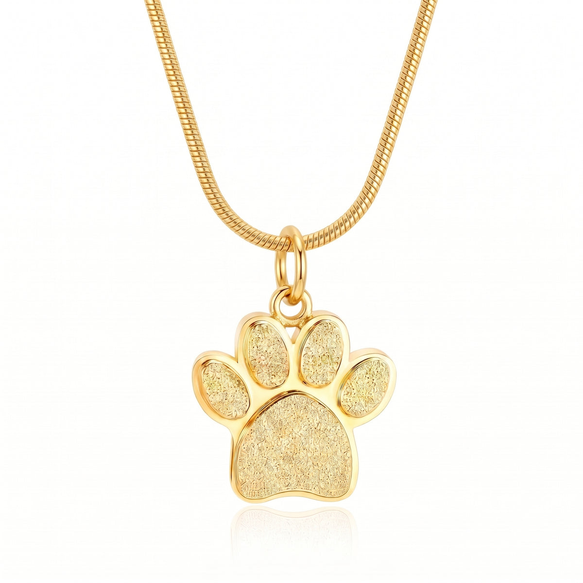 Collar Huella Eterna - Acabado Dorado Premium