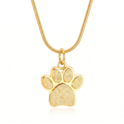 Collar Huella Eterna - Acabado Dorado Premium